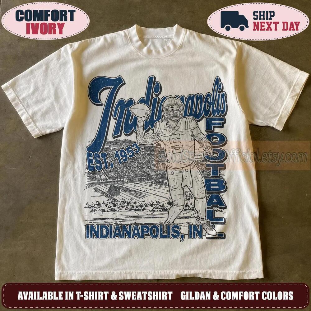 Indianapolis 90s Retro Mascot Oversized Game Day